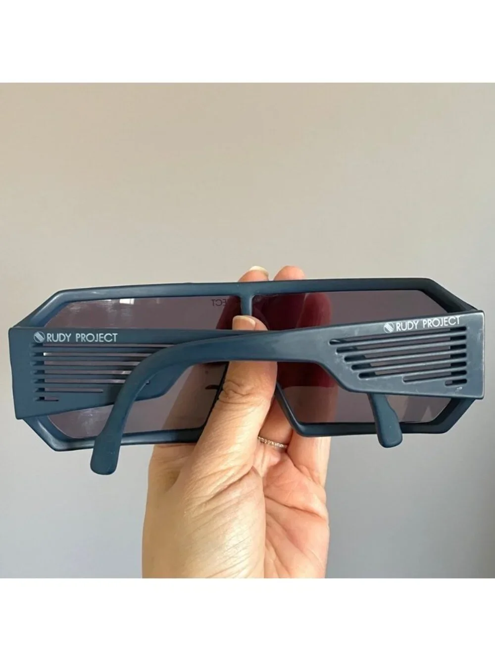 Rudy Project Blue Cycling Sports Shield Visor Sunglasses - made in Italy 🇮🇹